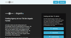 Desktop Screenshot of hosting-agency.de